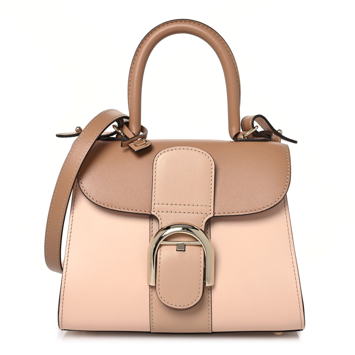 Delvaux Box Calfskin Mini Brillant Satchel Vison 1 of 14