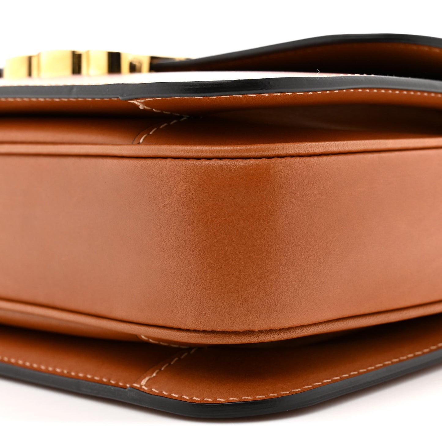 Natural Calfskin Medium Triomphe Tan