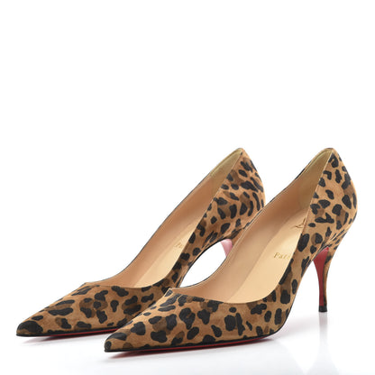 Christian Louboutin Veau Velours Clare 80 Pumps 38 Caramel 3 of 9