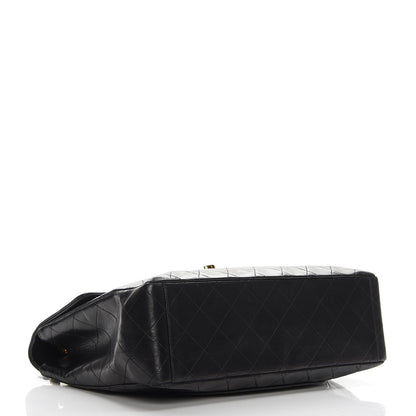 Chanel Lambskin XL Jumbo Flap Black 4 of 18