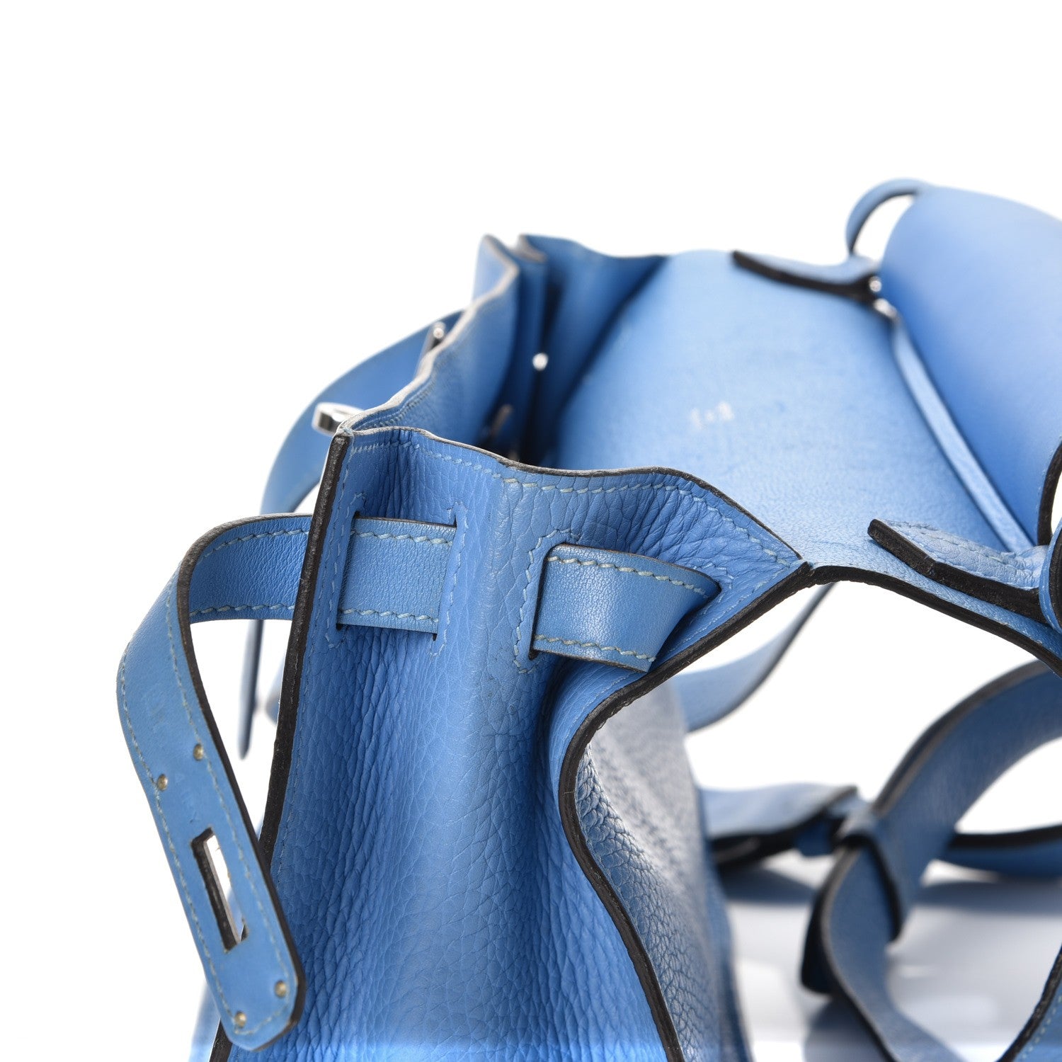 Hermes Taurillon Clemence Swift Jypsiere 28 Bleu Paradis 16 of 36