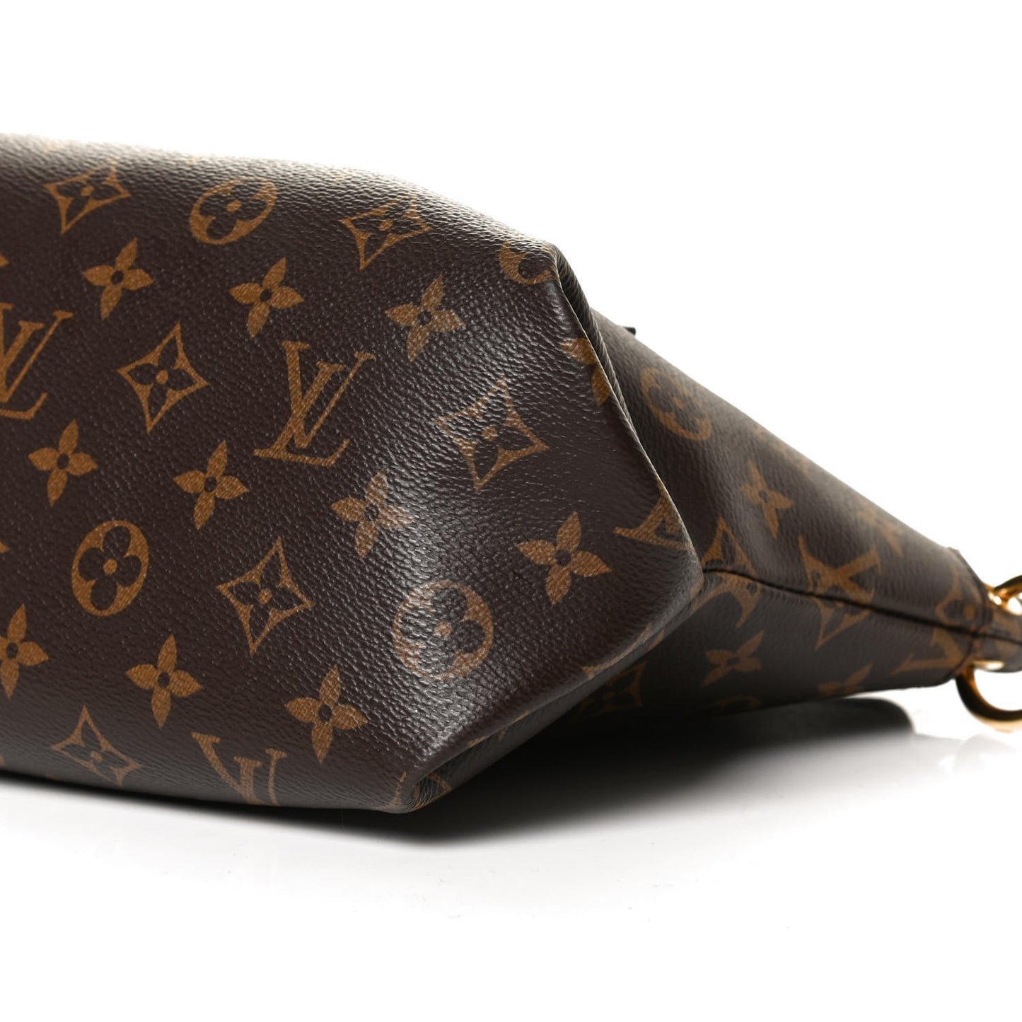 Monogram Flower Zipped Tote PM Black