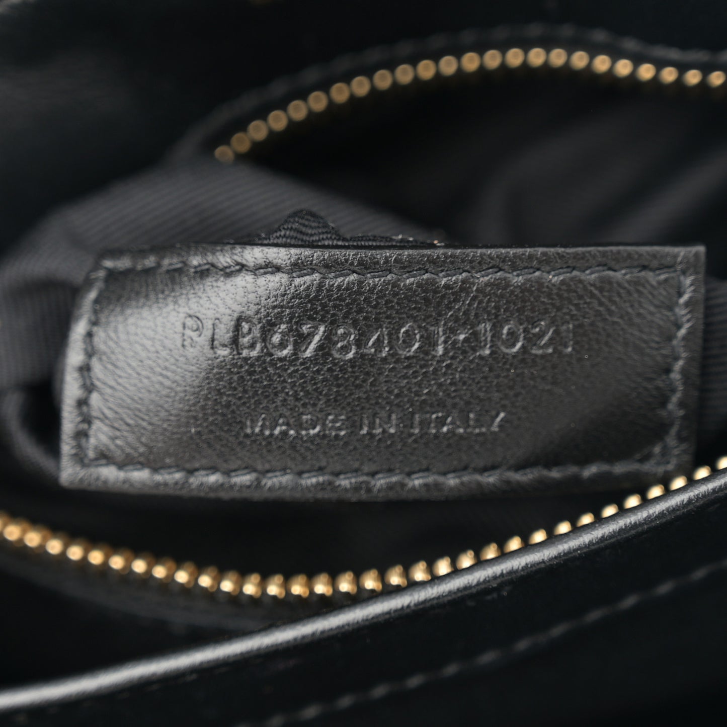 Calfskin Y Quilted Monogram Toy Loulou Crossbody Bag Black
