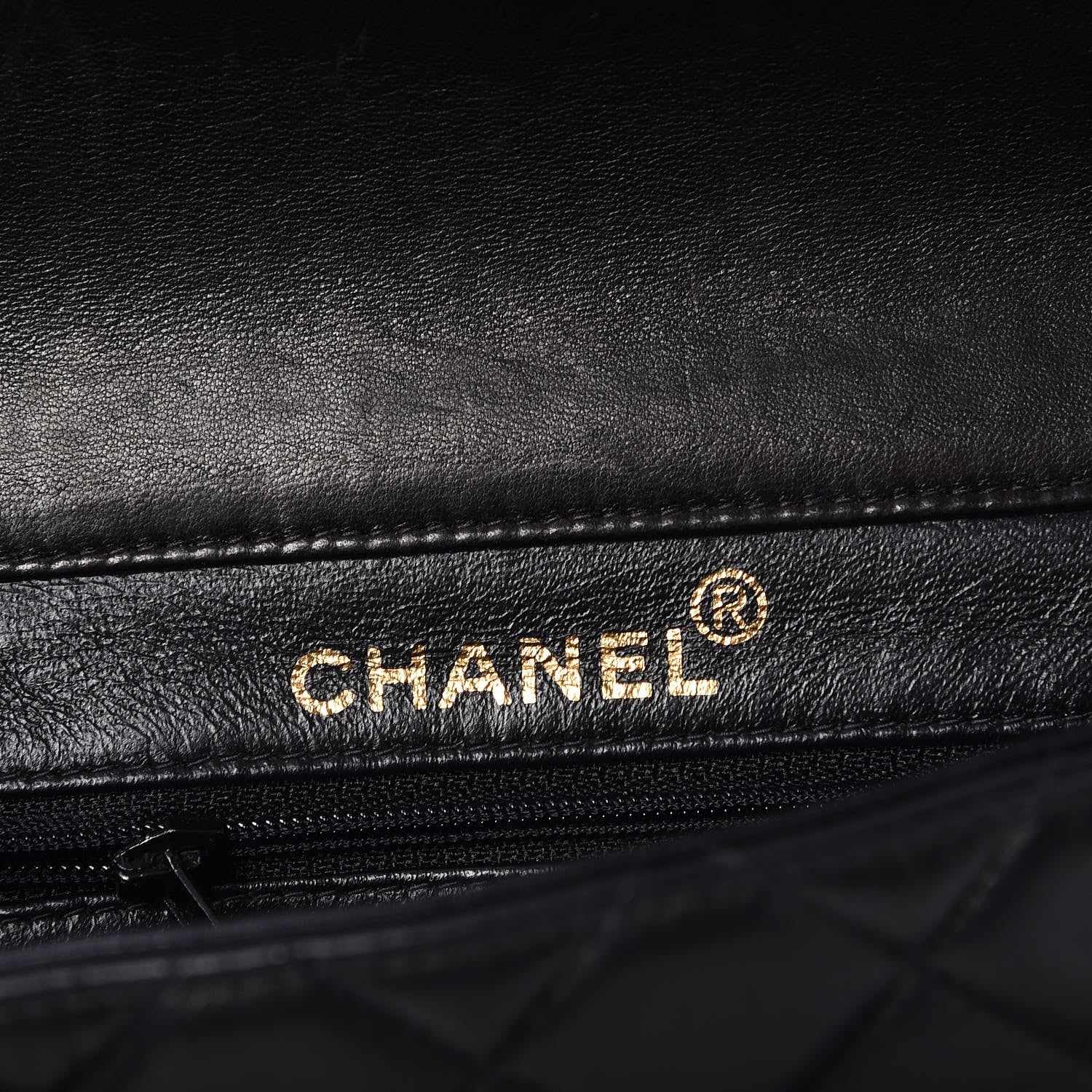 Chanel Lambskin Quilted Small Double Sided Flap Black 6 of 8