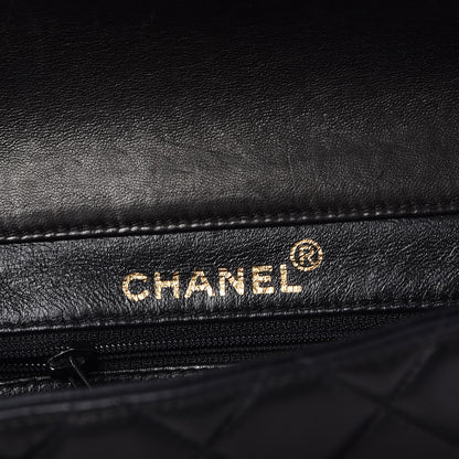 Chanel Lambskin Quilted Small Double Sided Flap Black 6 of 8