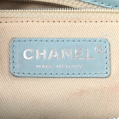 Chanel Glazed Calfskin Quilted Large Coco Soft Flap Light Blue 6 of 11