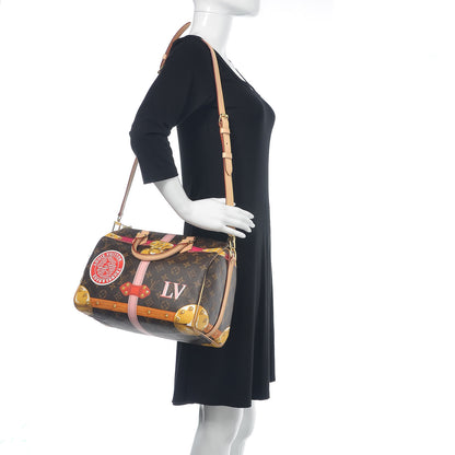 Louis Vuitton Monogram Summer Trunks Speedy Bandouliere 30 2 of 10