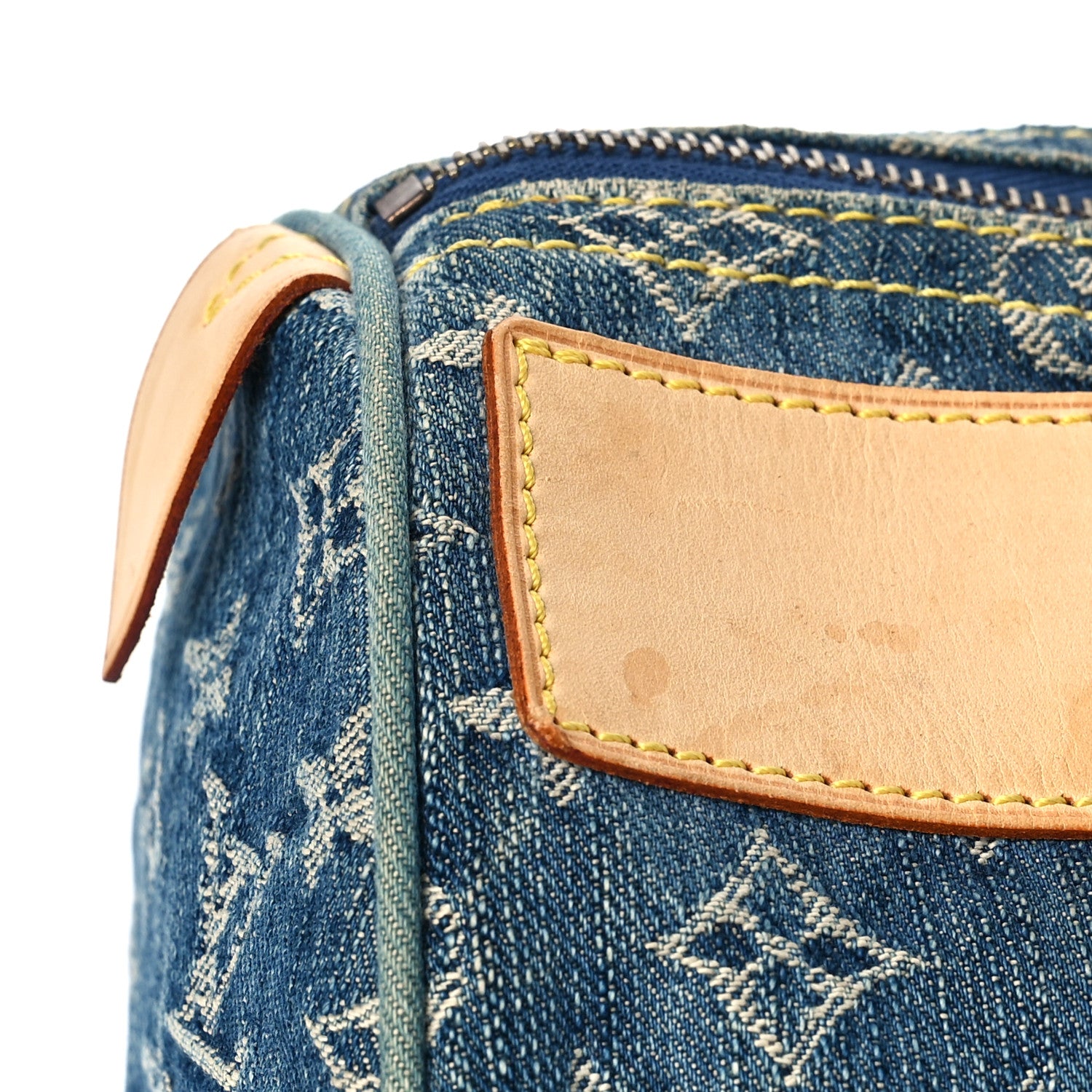 Louis Vuitton Monogram Denim Neo Speedy Blue 10 of 12