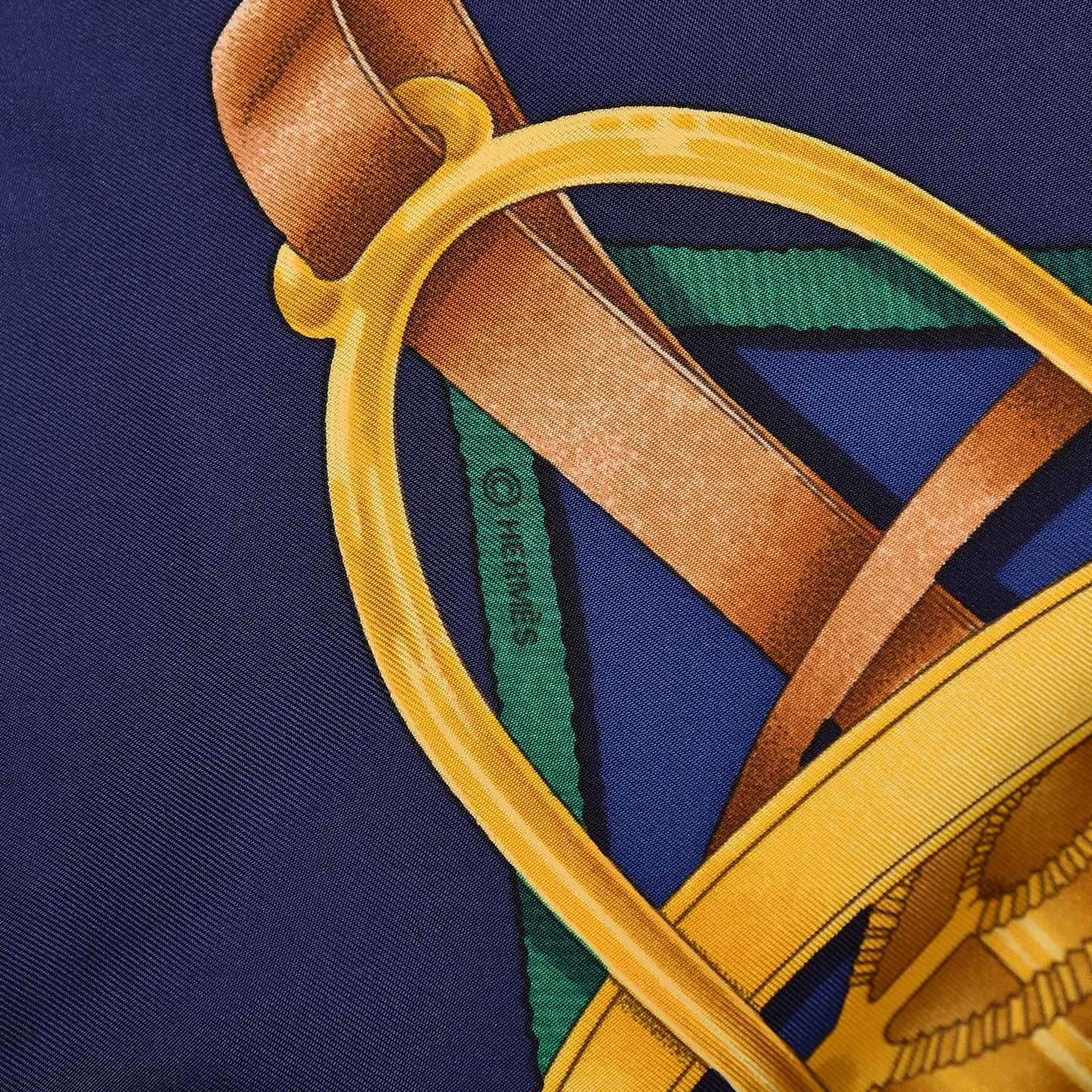 Silk Grand Manege Scarf 90