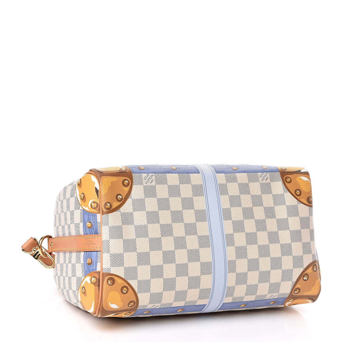 Damier Azur Summer Trunks Speedy Bandouliere 30