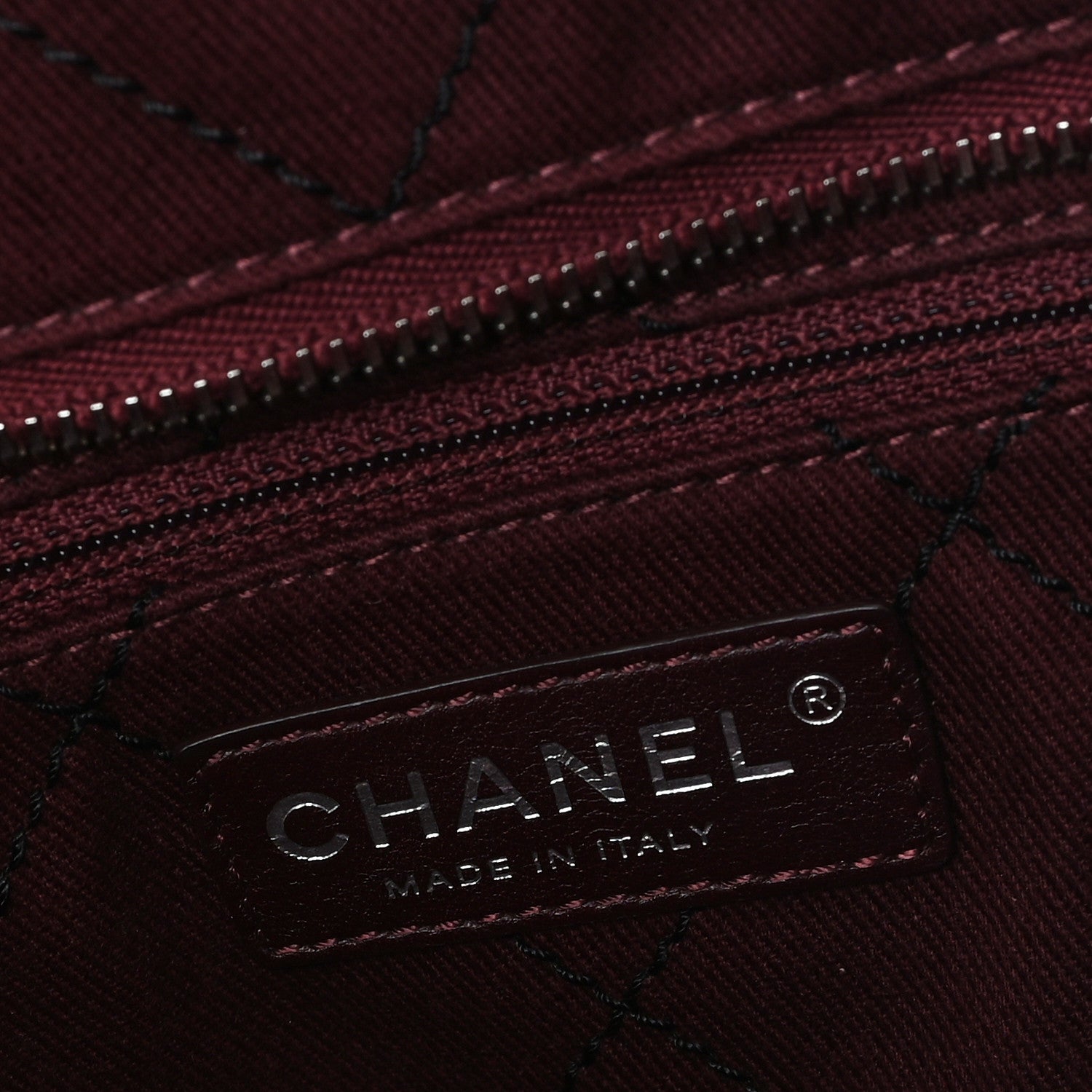 Chanel Grained Calfskin Shopping Fever Tote Black 6 of 10