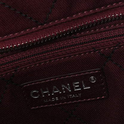 Chanel Grained Calfskin Shopping Fever Tote Black 6 of 10