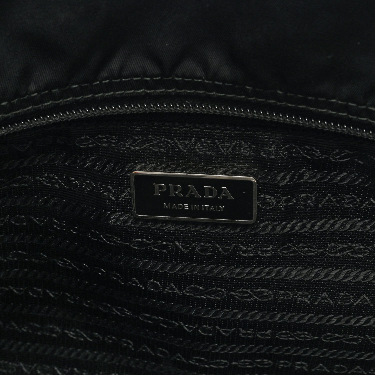 Prada Tessuto Nylon Tote Black 6 of 9