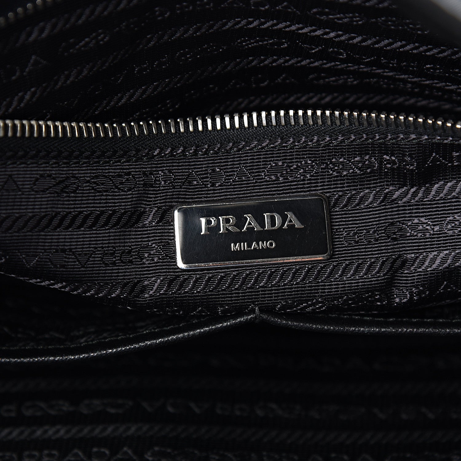 Prada Tessuto Nylon Vela Diaper Bag Black 5 of 12