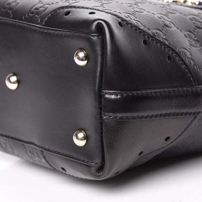Gucci Guccissima Small Punch Tote Black 10 of 12