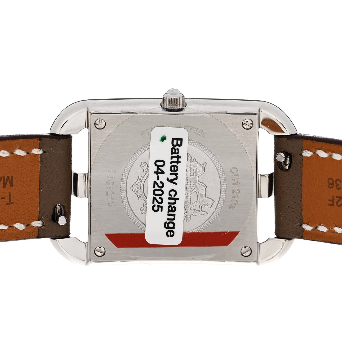 Stainless Steel Swift 23mm Cape Cod Double Tour Quartz Watch Etoupe