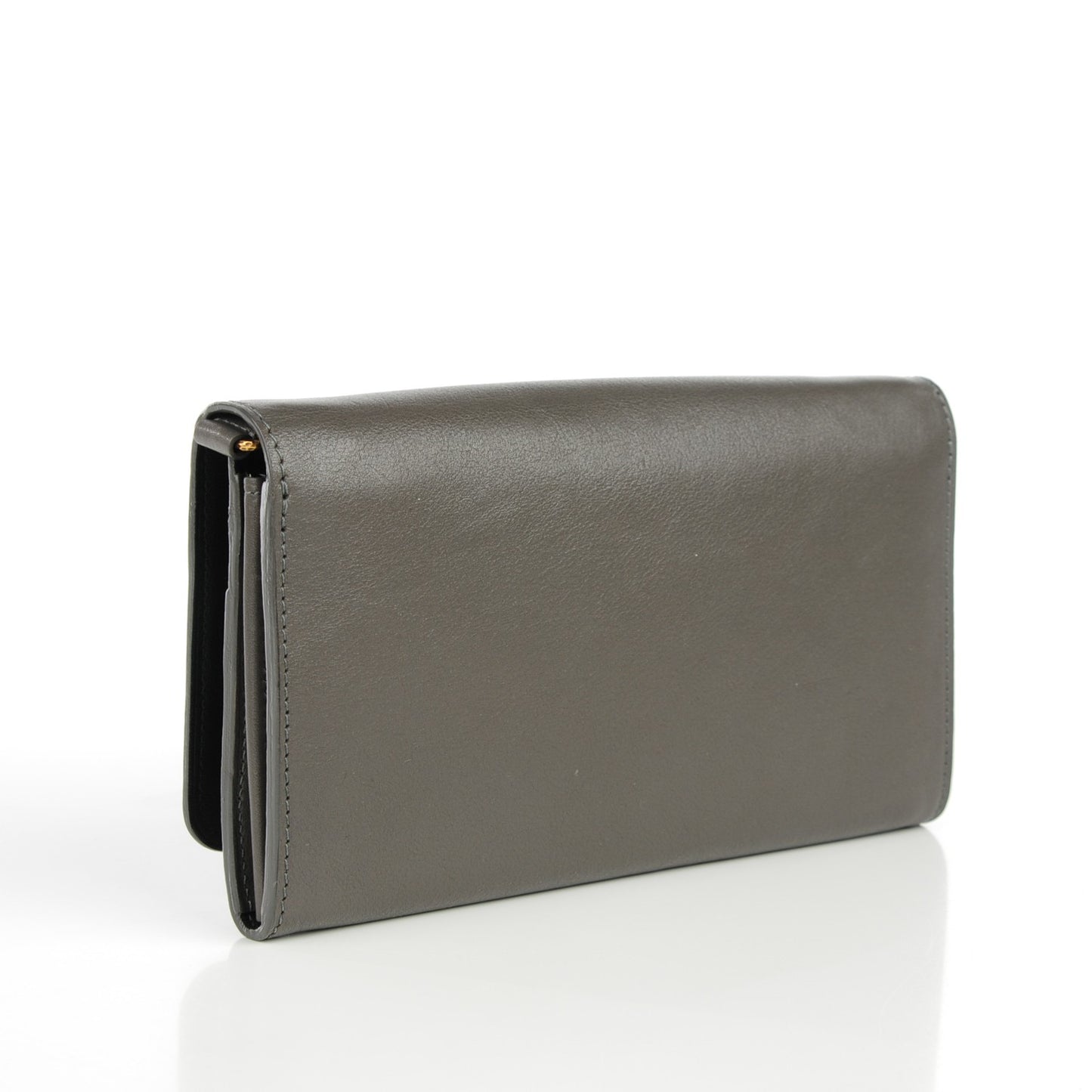 Cuir Boudoir Sarah Chain Wallet Gray