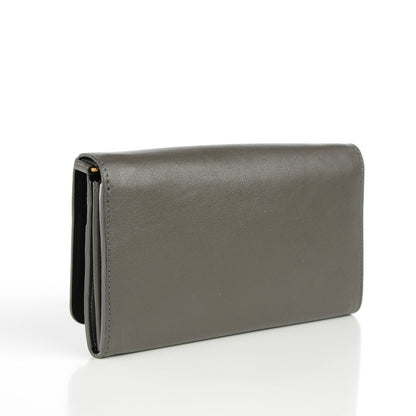 Louis Vuitton Cuir Boudoir Sarah Chain Wallet Gray 3 of 7