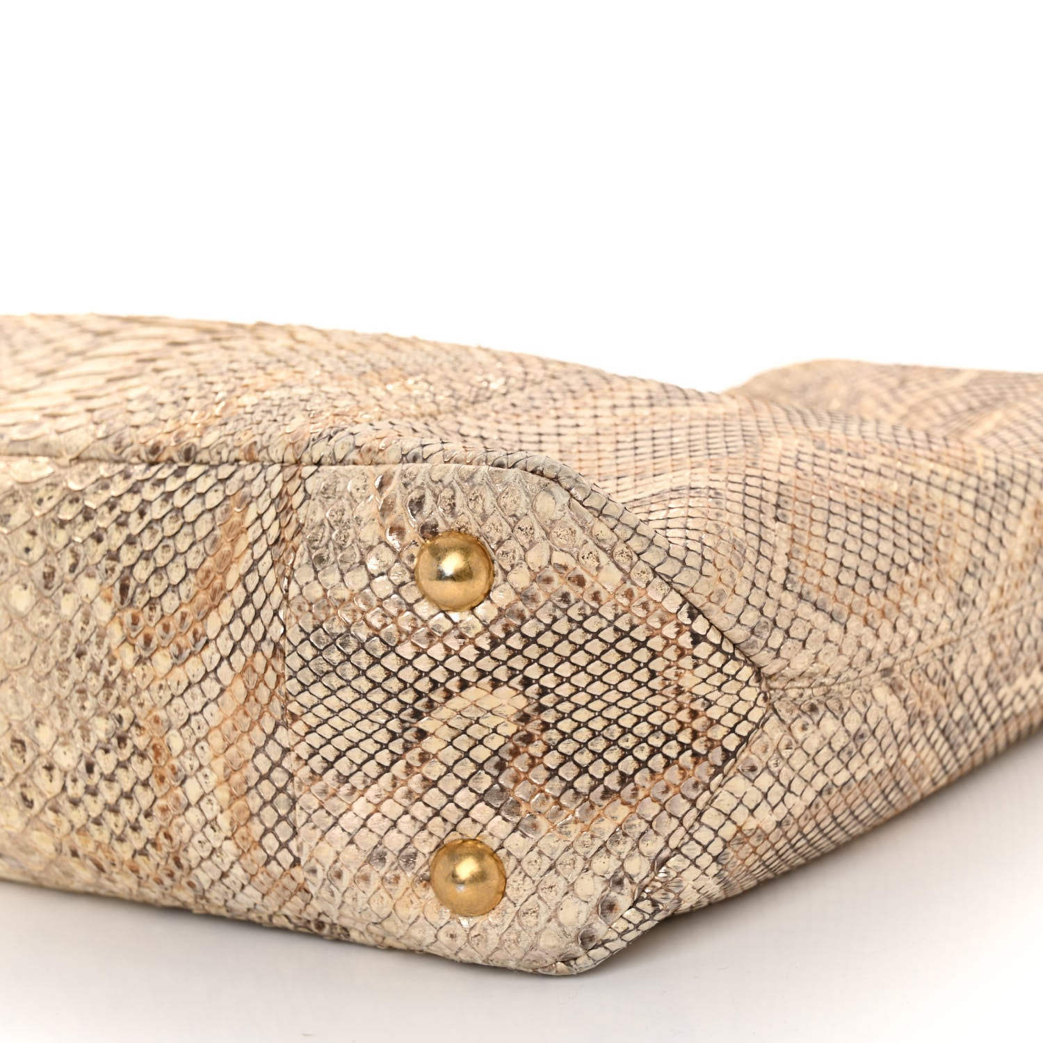 Chanel Snakeskin CC Hobo Beige 9 of 9