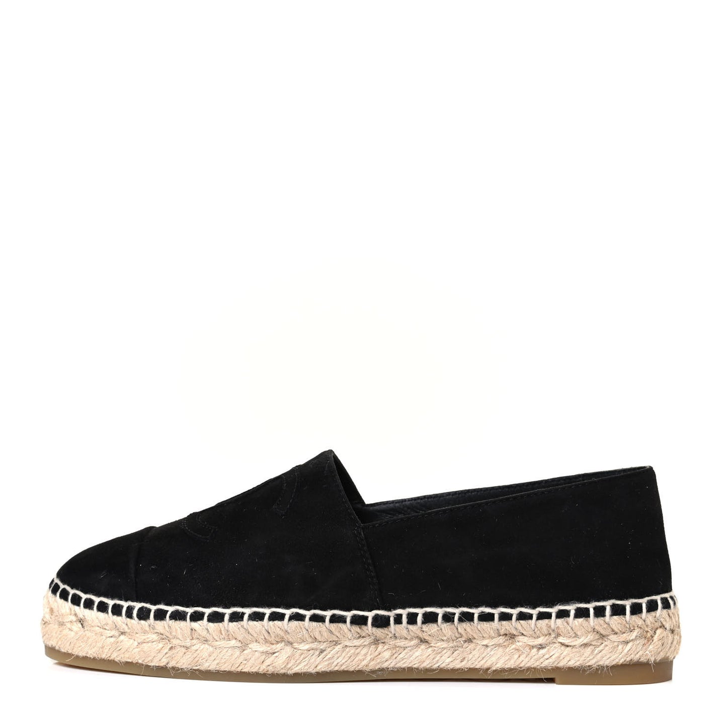 Suede CC Espadrilles 36 Black