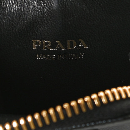 Prada Saffiano Lux Micro Galleria Shoulder Bag Black 8 of 12