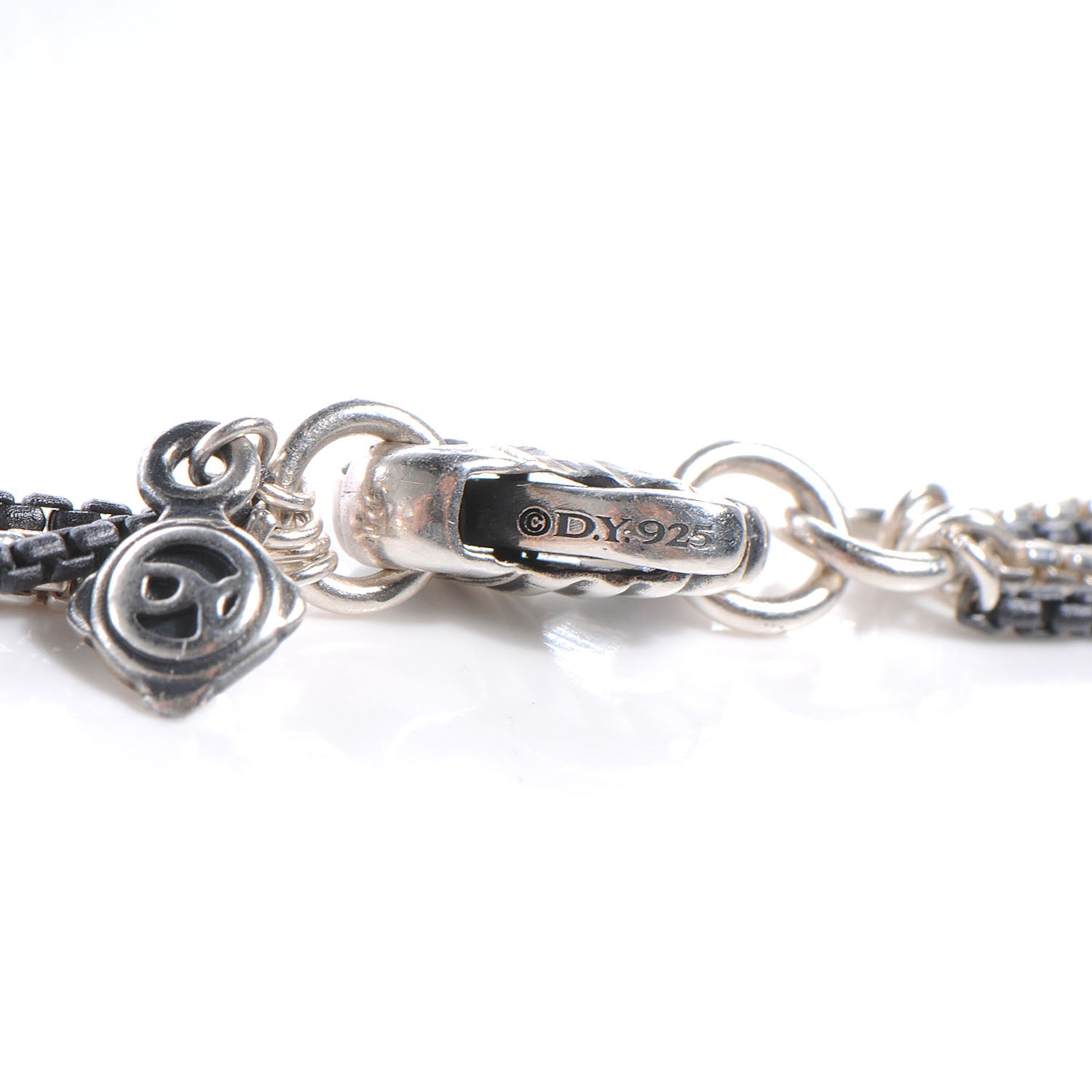 David Yurman Sterling Silver Multi-Chain Necklace 5 of 5
