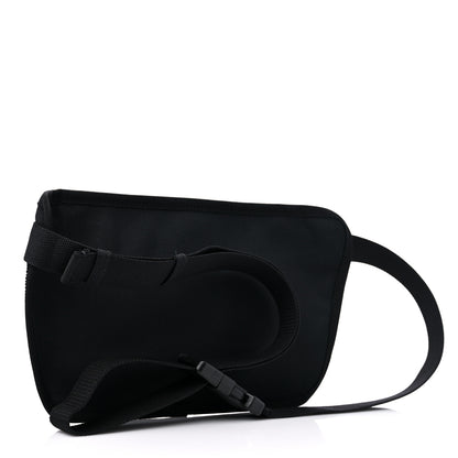 Balenciaga Sustainable Casual Nylon Weekend Belt Wallet Black 3 of 10