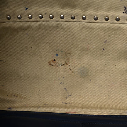 Valentino Garavani Vitello Medium Rockstud Tote Marine 14 of 33