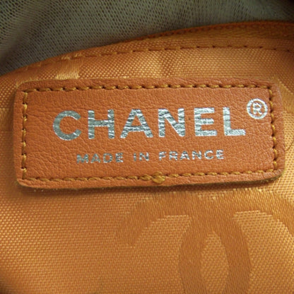 Chanel Calfskin Python Quilted Large Cambon Bowler Khaki 8 of 11