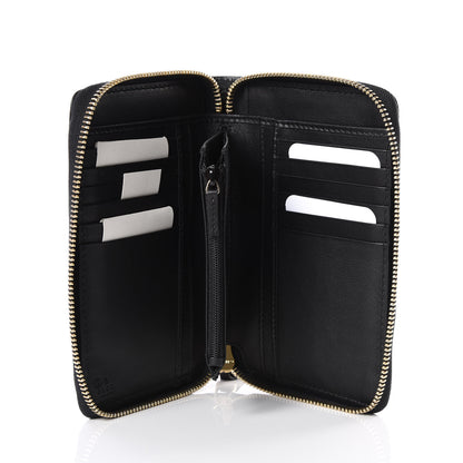 Gucci Soft Microguccissima Zip Around Organizer Wallet Black 4 of 11
