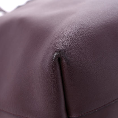 Saint Laurent Calfskin Large Shopping Tote Old Bordeaux 9 of 18