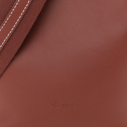 Loro Piana Smooth Calfskin Micro Bale Bag Deep Kummel 7 of 9