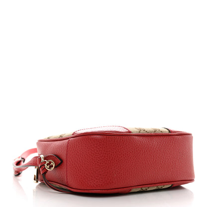 Gucci Monogram Mini Bree Messenger Bag Red 4 of 11