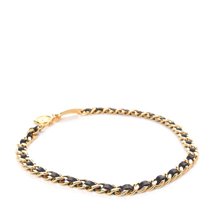 Chanel Lambskin Chain CC Medallion Belt Black Gold 3 of 7