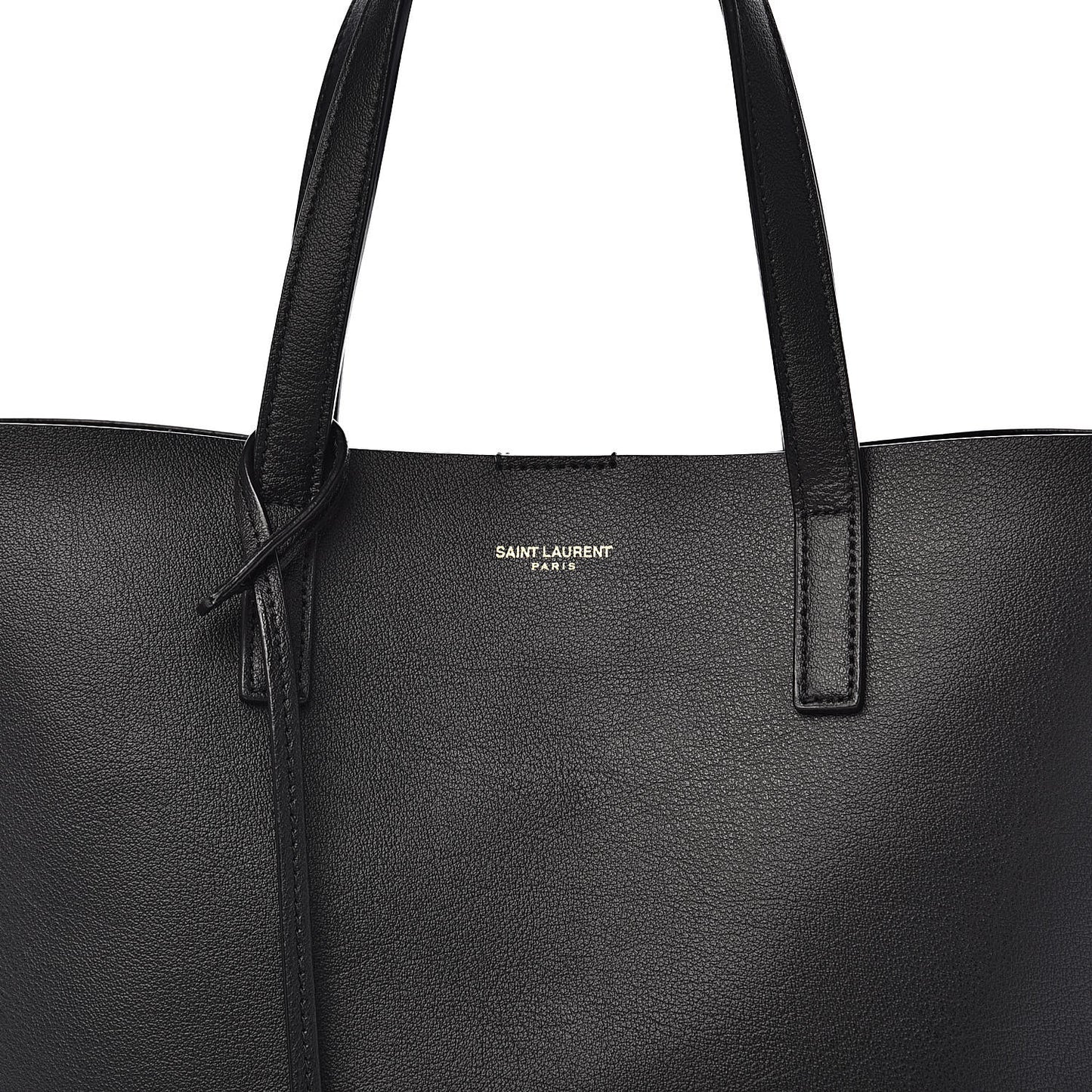 Calfskin Toy Shopping Tote Black