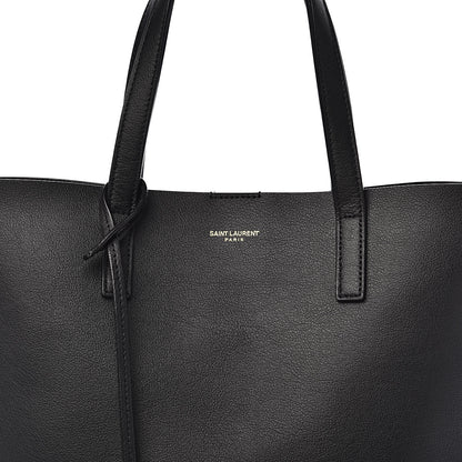 Saint Laurent Calfskin Toy Shopping Tote Black 10 of 10
