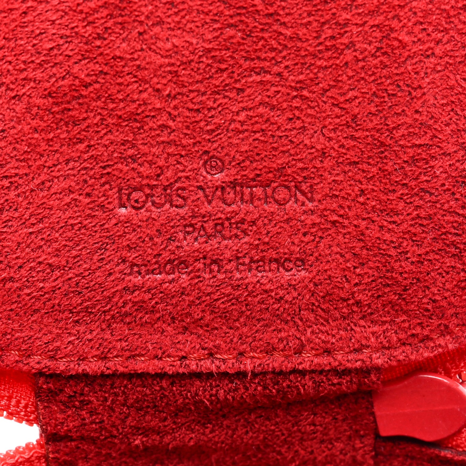 Louis Vuitton Epi Ecrin Bijoux 10cm Jewelry Box Case Red 6 of 6