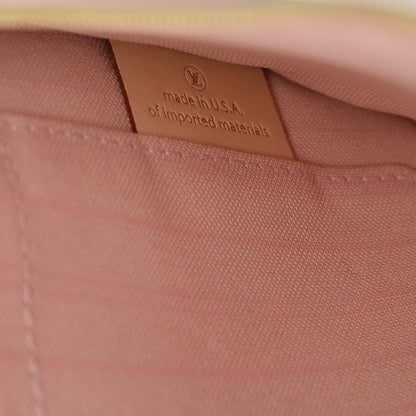 Louis Vuitton Damier Azur Neverfull MM GM Pochette Rose Ballerine 7 of 7
