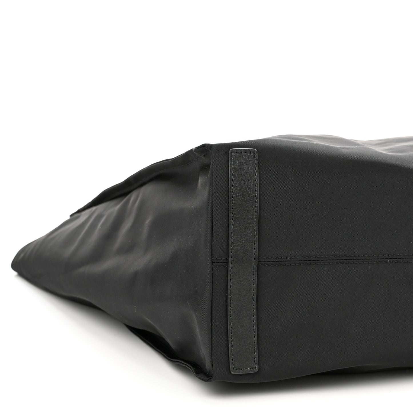 Nylon Trench Tote Black