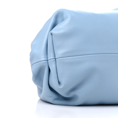 Bottega Veneta Smooth Butter Calf The Pouch Oversized Clutch Ice 8 of 9