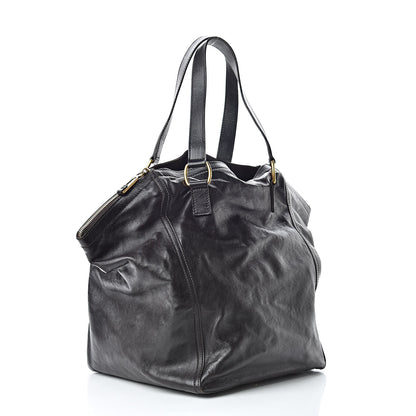 Saint Laurent Calfskin Medium Downtown Brown 3 of 12