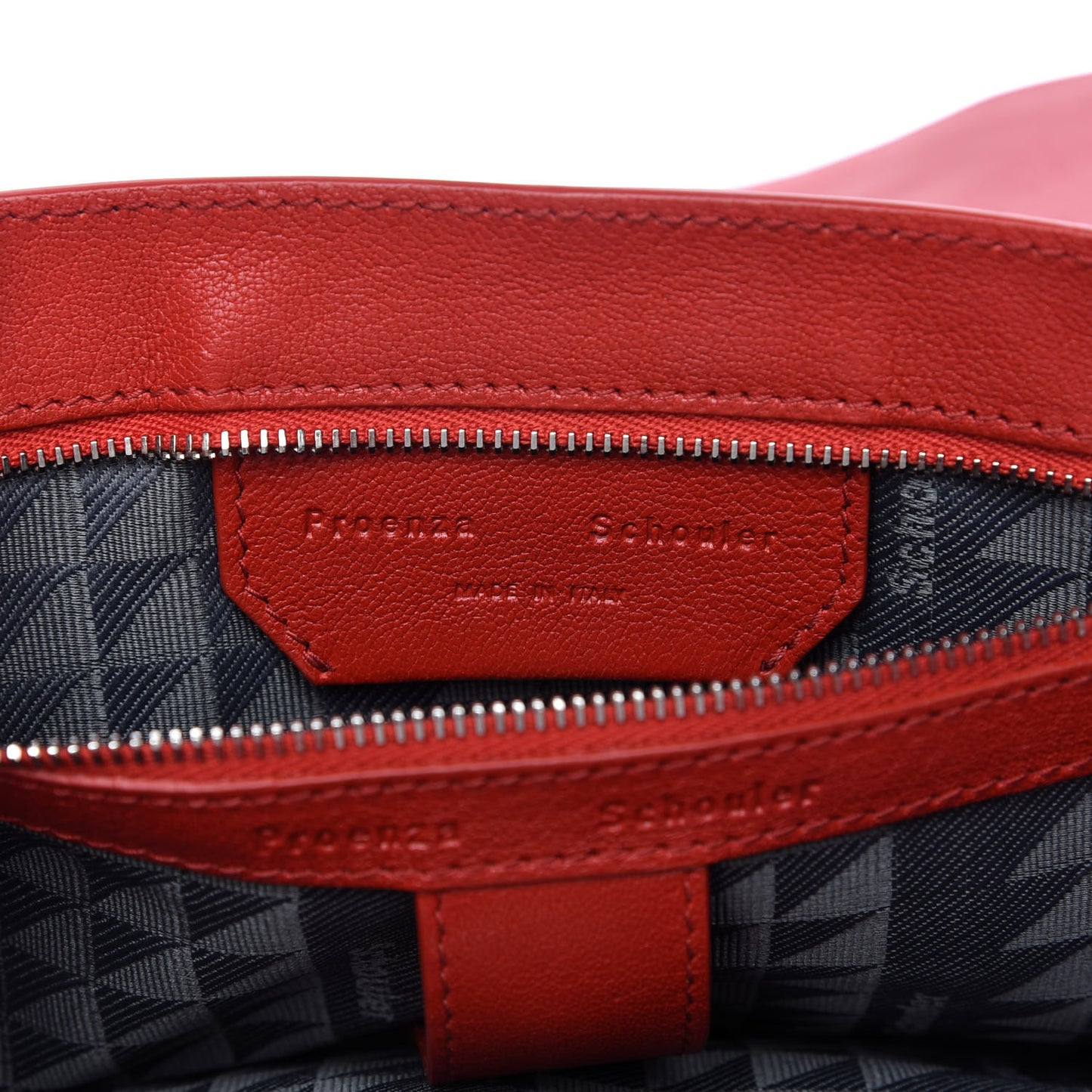 Lambskin Medium PS1 Satchel Red