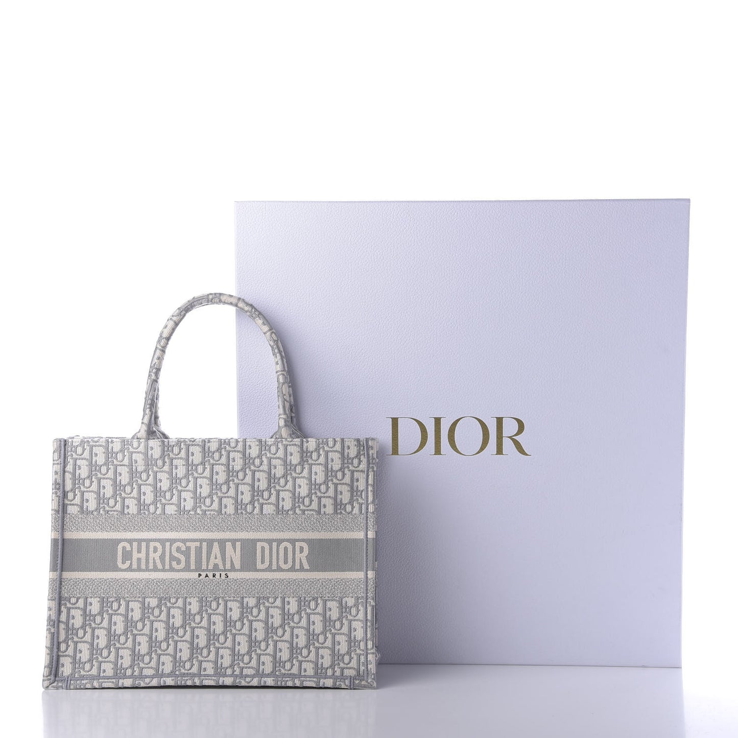 Oblique Medium Book Tote Grey