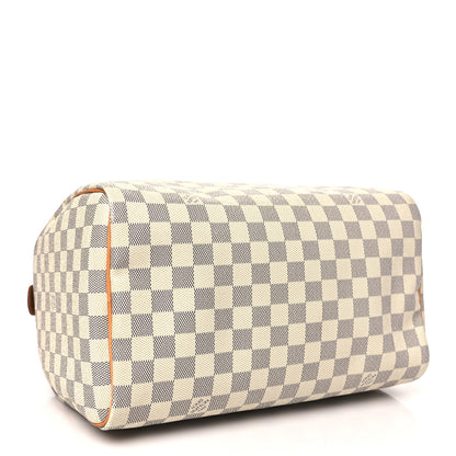 Louis Vuitton Damier Azur Speedy 30 3 of 10
