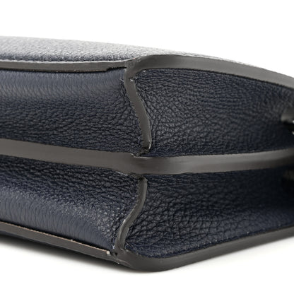 Fendi Cuoio Romano Vitello Cover Bi-Color Peekaboo I See U X Cross Satchel Cuoio Blue 11 of 12