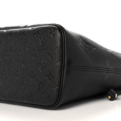 Louis Vuitton Empreinte Monogram Giant Neverfull MM Black 9 of 9