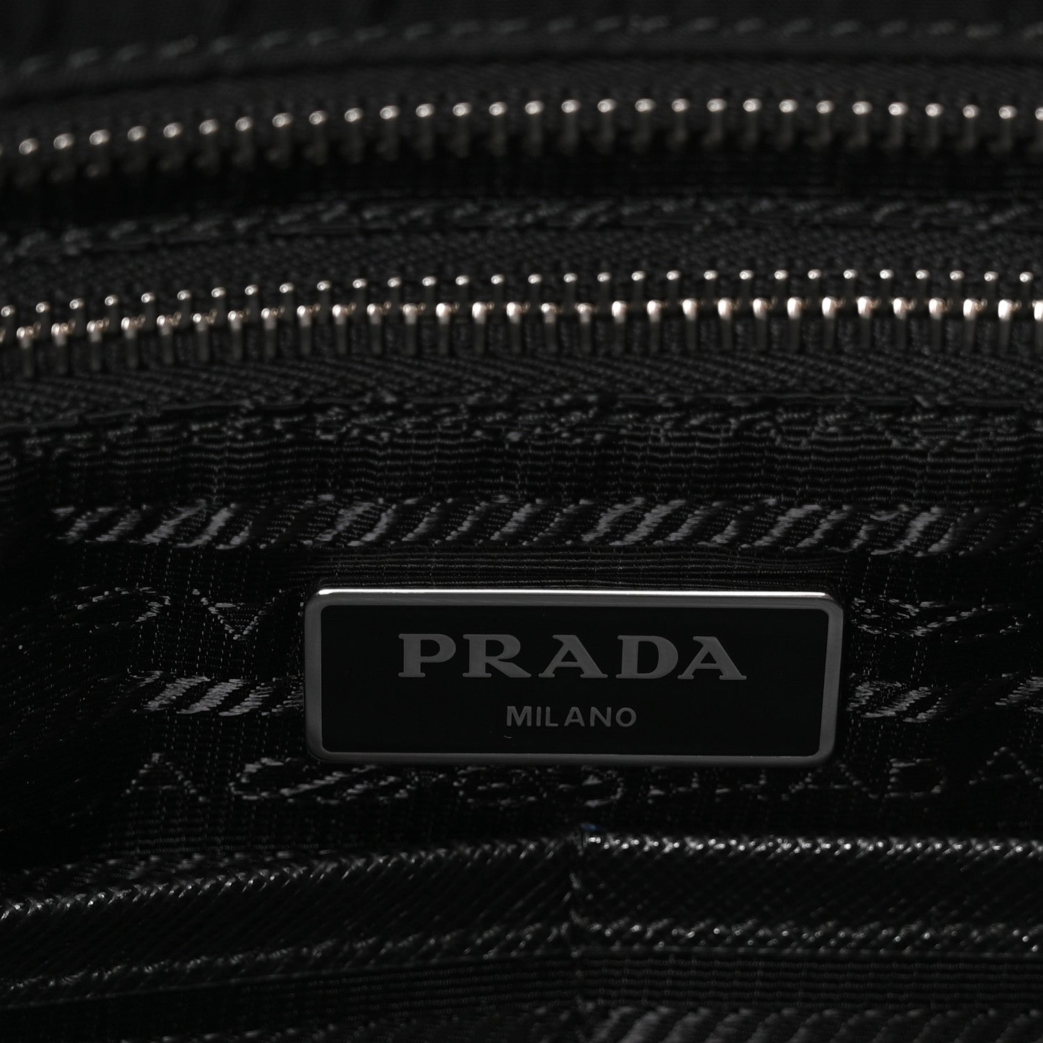 Prada Nylon Vela Baby Bag Black 6 of 12