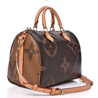 Louis Vuitton Reverse Monogram Giant Speedy Bandouliere 30 2 of 11
