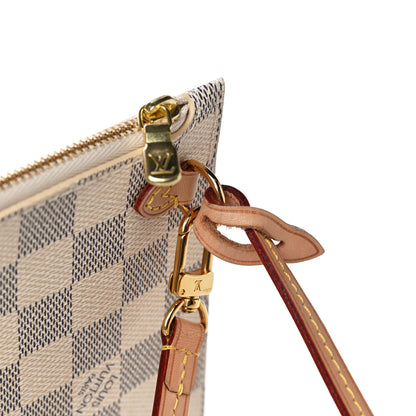 Louis Vuitton Damier Azur Neverfull MM GM Pochette 12 of 17