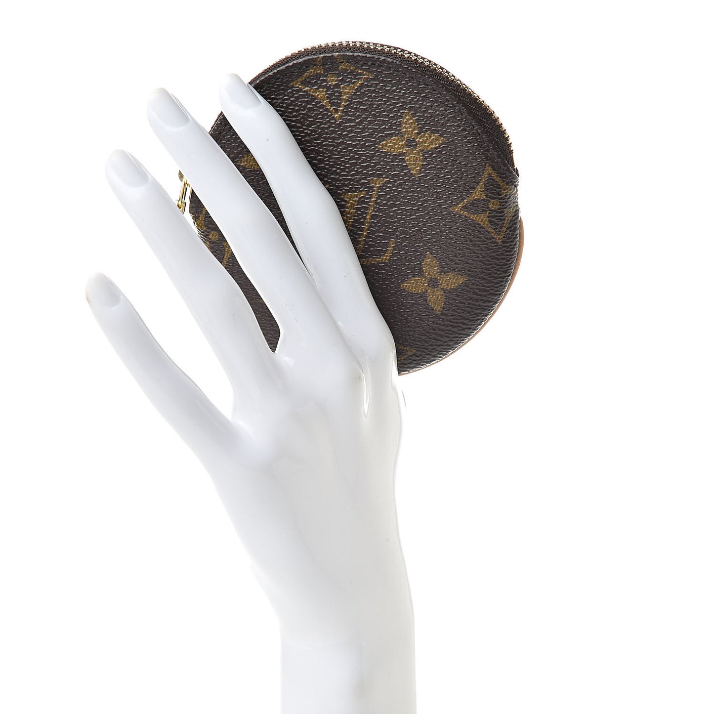 Monogram Round Coin Purse